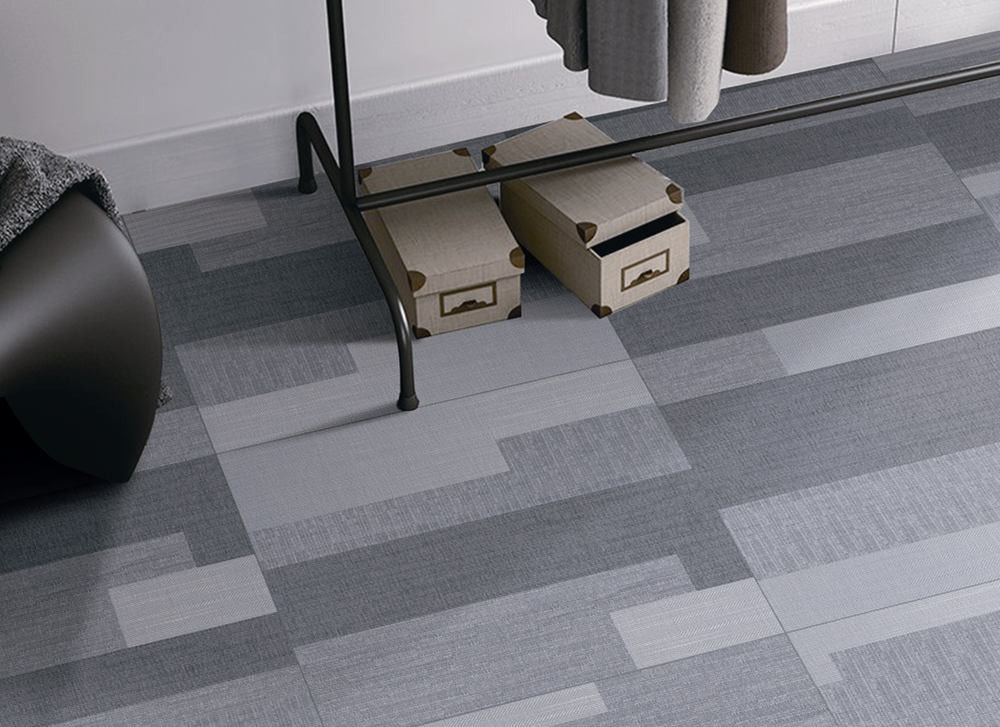 Carpet Tiles Texture Scratch Proof, Dark Grey Carpet Tiles